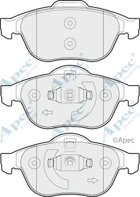 APEC BRAKING Jarrupala, levyjarru PAD1715